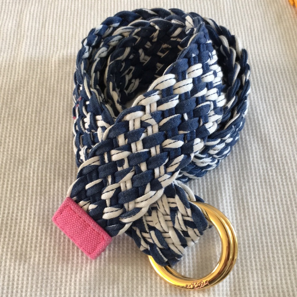 Lilly Pulitzer Belt Signature Braided Size Small